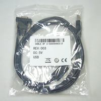 Cable de Escáner de Código de Barras Industrial Micro-USB Macho a RS232 DB15 de 3M con Núcleo de Ferrita para Uso en Computadoras
