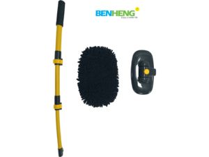 BENHENG <span class=keywords><strong>Balai</strong></span> serpillère télescopique de haute qualité <span class=keywords><strong>pour</strong></span> voiture/<span class=keywords><strong>sol</strong></span>, en chenille, avec long manche, pratique <span class=keywords><strong>pour</strong></span> nettoyer - Product Image 4