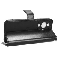 Étui portefeuille de luxe en cuir PU Crazy Horse pour téléphone Huawei Nova 11 Pro