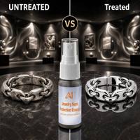 Essence de brillance pour bijoux, qualité industrielle, céramique silicium-zirconium écologique, formule modifiée invisible, liquide transparent comme l'eau