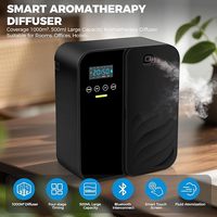 Diffuseur d'huiles essentielles pur 500 ml Grande capacité Machine d'aromathérapie, Diffuseurs de parfum pour la maison Bureau Diffuseur d'huiles essentielles sans eau