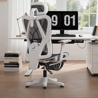 Chaise de bureau moderne pour salle d'accueil, ergonomique, rembourrée, avec accoudoirs fixes, pour personnel de bureau et ordinateur