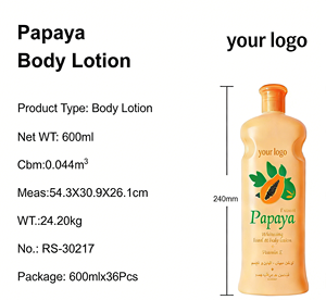 โลชั่นบำรุงผิวกาย <span class=keywords><strong>ROUSHUN</strong></span> สูตรมะละกอ สำหรับผิวขาวกระจ่างใสและให้ความชุ่มชื้น ขายส่ง - Product Image 2