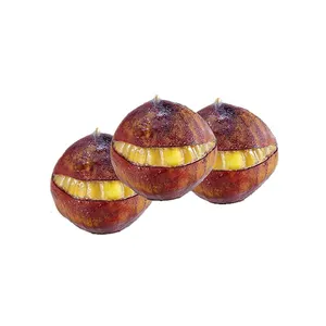 Best Quality roasted and peeled chestnuts frozen iqf whole water chestnuts frozen chestnuts With most popular