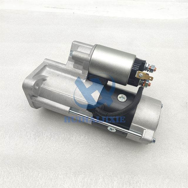 24V Starter Motor 147-7166 Electric Starting Motor for 4M40 Engine 306 307D 307B Excavator Construction Machinery Engine Parts