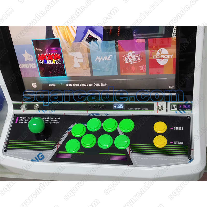 17インチ アストロシティ風 国内向けミニ筐体 アーケードゲーム機