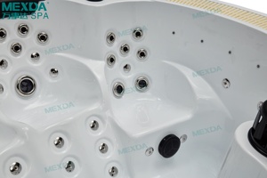 Mxda 5 personnes rondes extérieur jacuzzi massage spa <span class=keywords><strong>piscine</strong></span> WS-391 - Product Image 4