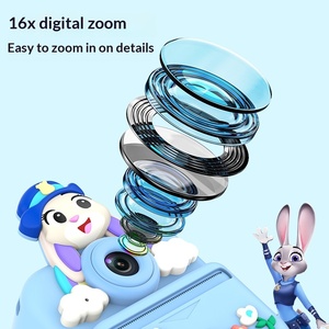 Nieuwe Instant-Print Digitale Camera voor Volwassenen, Schattig Cartoon Speelgoed, Mini High-Definition Fotoprinter met 2.4 inch Scherm - Product Image 4