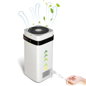 Airdog X5 White Washable Air Purifier Cigarette Smoke Eliminator for Home Room