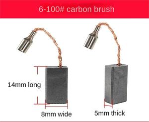 เครื่องมือไฟฟ้าแปรงคาร์บอนสำหรับเครื่องเจียรไฟฟ้าสว่านเลื่อยวงเดือน - Product Image 3