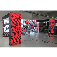 Jeroshow JR-SEG205 10x20 pieds, stand d'exposition pliable avec graphique SEG rétroéclairé par LED, pour promotion et salons professionnels