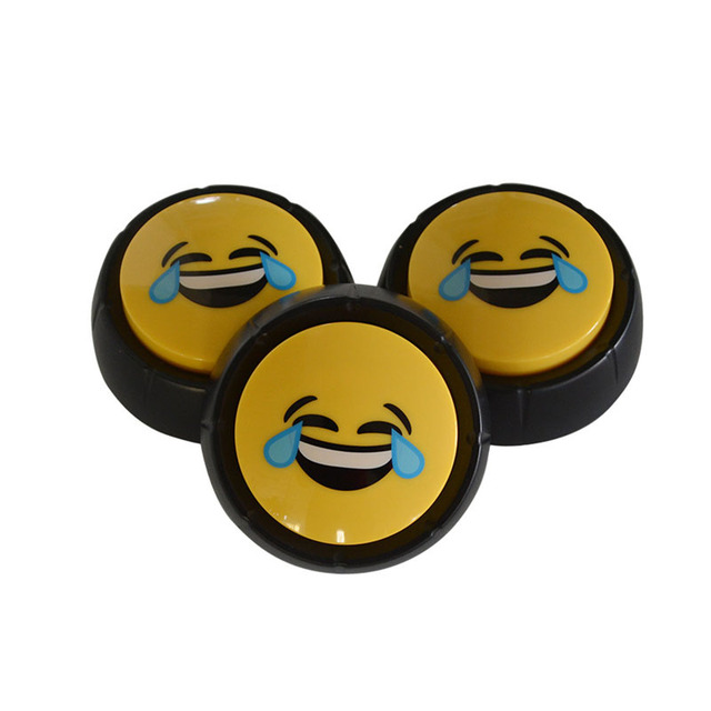 Cry-laugh Expression Squeezing Box Sound Button Toy Noise Funny Sound Buttons