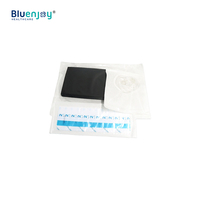 BLUENJOY Pansement en film transparent + mousse + capsule avec tube en plastique Kits de pansement NPWT jetables pour le soin des plaies