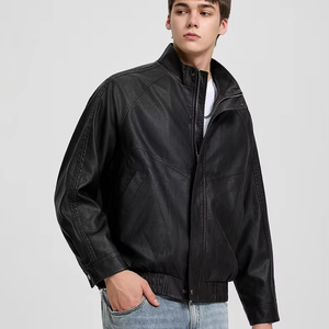 جاكيت رجالي مخصص من جلد الغنم من YACHEN بتقنية طلاء نانو متينة مقاوم للماء وقابل للتنفس ومضاد للرياح ومقاوم للتلوث - Product Image 2