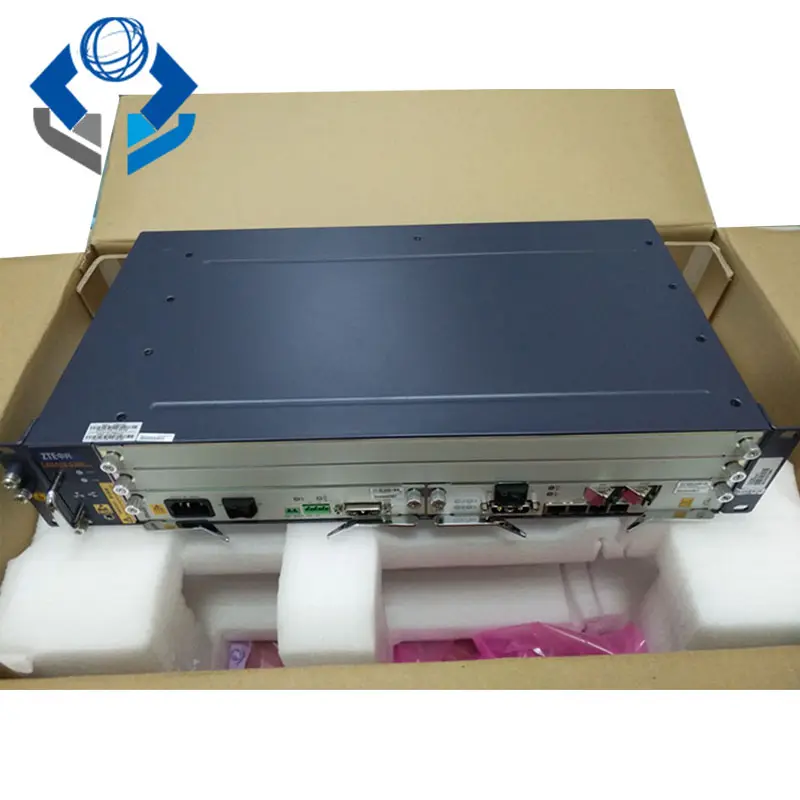 Mini 16-Port ZXA10 C320 GPON OLT Netzwerkausstattung 10GE SXMA A31*1 Karte mit AC+DC-Stromversorgung Zxa10 C320