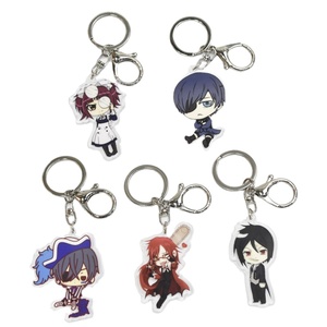 Wholesale make your own design custom printed acrylic keychain/custom printed acrylic pendant