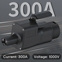 Nouvel adaptateur EV GB/T vers NACS pour Tesla 300A 1000V, convertisseur de chargeur rapide DC IP65