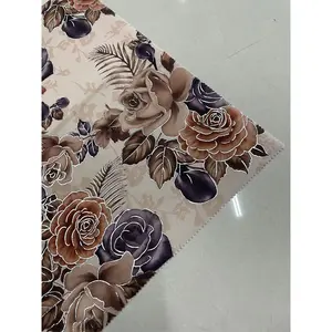 Factory price leather like bronzing fabric curtains cheap upholstery fabric dbp fabric