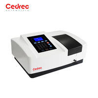 Spectrophotomètre UV-Vis à grille, spectrophotomètre visible de haute qualité à utilisation directe pour laboratoires