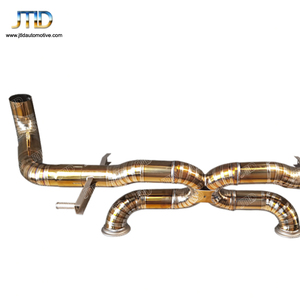 JTLD-sistema de escape para Audi <span class=keywords><strong>R8</strong></span> <span class=keywords><strong>Spyder</strong></span> 5,2, tubo recto valvetronic de titanio, catback, gran oferta, nuevo diseño - Product Image 5