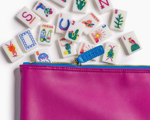 ชุดไพ่นกกระจอกอะคริลิคแบบแบนราบ The Ranch Line รุ่น Miss Custom Luxury แกะสลักลายคริสต์มาส สไตล์อเมริกัน จำนวน 160 ชิ้น สำหรับใช้ในบ้าน - Product Image 6