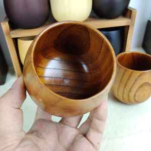 Tasse à thé en bois faite à la main, écologique, mug naturel, tasse à boisson biologique durable de qualité supérieure, idéale pour servir des boissons chaudes - Product Image 4