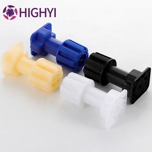 Highyi 8Cm Blauwe Zware Meubelpoten Keukenkastaccessoires Nivellering Voeten Verstelbare Plastic <span class=keywords><strong>Bed</strong></span> <span class=keywords><strong>Levelers</strong></span> - Product Image 2