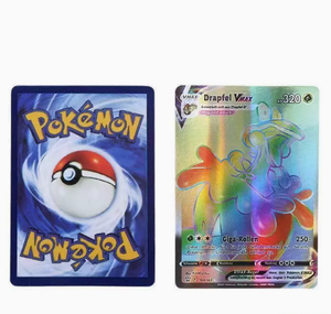 <span class=keywords><strong>Carte</strong></span> <span class=keywords><strong>Pokémon</strong></span> Vmax Dragon Flammé Collection <span class=keywords><strong>Carte</strong></span> de Combat Authentique Double <span class=keywords><strong>Carte</strong></span> Dorée Française pour Enfants - Product Image 3