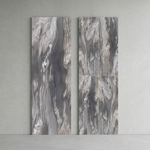 Dalles de pierre frittée en porcelaine polie Colin Pearl 800x2400 mm, aspect marbre brillant, pour murs et sols intérieurs de luxe - Product Image 2