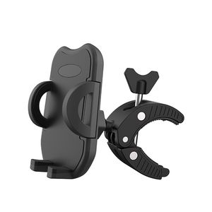 Support de guidon pour <span class=keywords><strong>GPS</strong></span> de vélo et moto YH2990 réglable avec pince antidérapante et protection par sangle en caoutchouc - Product Image 3