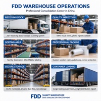 Solution logistique de consolidation de fret de la Chine vers les États-Unis, suivi des expéditions, fret surdimensionné, conteneur complet
