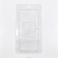 Spedizione Rapida, Confezione Blister PET Separata con Chiusura a Scatto per Caricabatterie e Cavo USB, Disponibile in Stock, Scatola in Plastica Termoformata OEM
