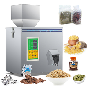 Machine de remplissage de <span class=keywords><strong>poudre</strong></span> de sachet semi-automatique Machine de remplissage de <span class=keywords><strong>poudre</strong></span> de produit chimique sec Machine de remplissage et d'emballage de boîtes à épices - Product Image 4