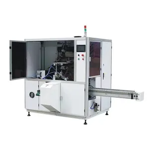 Matal-Hose automatic screen printing machine Medical tube screen printing equipment vertical rotary screen printing machine