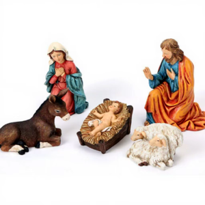 Custom Resin Religious Sculptures Jesus Christ Statues Fiberglass Life Size Christian Nativity Sculpture RS-913 Life Size <b>Figure</b> - Product Image 6