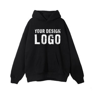 Sudaderas con Capucha Extra Grandes de Color Sólido Básico de Alta Calidad para Hombre, Estilo Casual Urbano, Hombros Caídos, Holgadas, Deportivas - Product Image 5