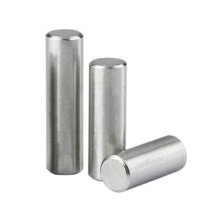 Goupilles parallèles à double extrémité en acier inoxydable, rondes et solides, de 2 mm, 3 mm, 4 mm, de précision pour le positionnement des machines - Product Image 1