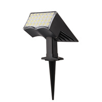 IP65 lampu taman surya LED Rohs lampu dekorasi lanskap RGB putih hangat Untuk teras didukung oleh energi surya
