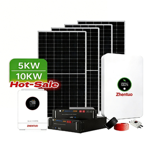 Sistema Solare Domestico Off-Grid Completo 3Kw-20Kw con Kit <span class=keywords><strong>Pannelli</strong></span> Fotovoltaici MPPT, Batterie agli Ioni di Litio e Inverter a Onda Sinusoidale Pura - Product Image 4