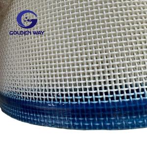 China Molen Beste Prijs Wit Blauwe Kleur Gebruikt Polyester Vierkante Gat Gaas Riem 09502 Speciaal Voor Voedsel Drogen Fabriek - Product Image 2