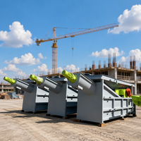 Mesin Pemisah Pasir dan Kerikil Beton untuk Daur Ulang Limbah Beton di Pabrik Batching Ready Mix dan Pengolahan Slag Limbah