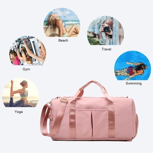 Bolsas Deportivas de Nailon Impermeables para Gimnasio, Viajes, Entrenamiento, Fitness, Yoga, con Compartimento para Zapatos, para Hombre y Mujer, Venta al Por Mayor - Product Image 3