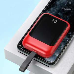 Mini Power Bank 10000mAh pour <span class=keywords><strong>iPhone</strong></span> <span class=keywords><strong>X</strong></span>, Xiaomi, Samsung, Type C, batterie <span class=keywords><strong>externe</strong></span> avec affichage numérique, offre spéciale - Product Image 4