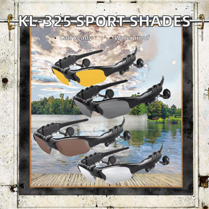 <span class=keywords><strong>New</strong></span> Arrival <span class=keywords><strong>KL</strong></span>-325 thông minh mặc Tai nghe không dây Sun Glasses tai nghe với tai nghe cho iPhone và Android - Product Image 5