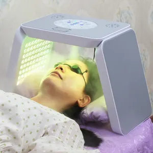 قناع للاستخدام المنزلي جهاز علاج بالضوء PDT مزيل الاحمرار والعناية بتجديد البشرة جهاز تجميل لعلاج الوجه بضوء LED