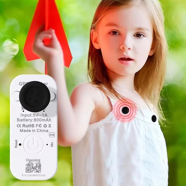Kids Anti-tamper 4G GPS Tracker With SOS Emergency Call Electronic Fence