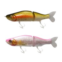 MAXSEN Leurre Articulé Artificiel 135mm 28g 18 Couleurs 2 Sections en Plastique ABS, Leurre Crayon à Coulée Lente, Swimbait de Pêche