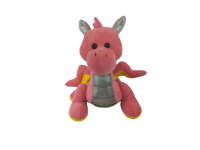 OEM ODM Tailles personnalisées 29CM Dinosaure en peluche PP Coton Remplissage Fonction anti-stress Adorable animal en peluche douce pour la vente en gros