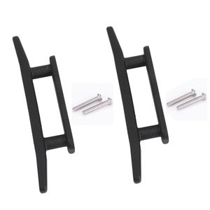 Hhp Anchor Boat Cleat 100mm สกรูสแตนเลสสีดำสำหรับการจัดการเชือกเรือคายัคและเรือแคนู - Product Image 2