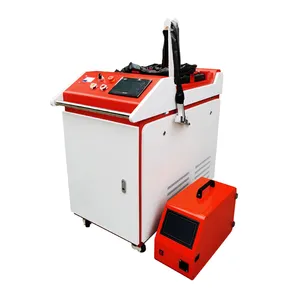 Raycus-soldador láser portátil <span class=keywords><strong>de</strong></span> Metal, equipo <span class=keywords><strong>de</strong></span> soldadura <span class=keywords><strong>de</strong></span> fibra portátil, Max 1000W 1500W 2000W 3000W - Product Image 1